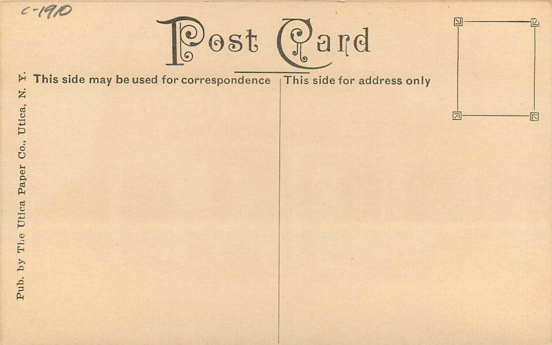 Postcard C-1910 New York Yorkville Residence Martin Utica Paper Co 22-13489