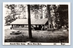 RPPC Cascade Lake Camp Moran State Park Orcas Island UNP Boyer 404 Postcard Q5