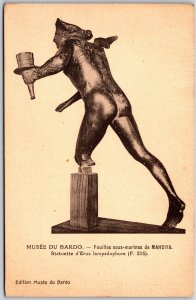 Musee Du Bardu-Fouilles Sous-Marines De Mahdiya Statuette d'Eros Postcard