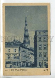 437430 Latvia Riga View of Peter's Church Vintage postcard