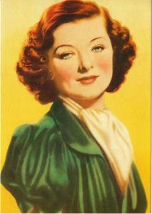 Myrna Loy Actress in the 1930s Modern Postcard #2