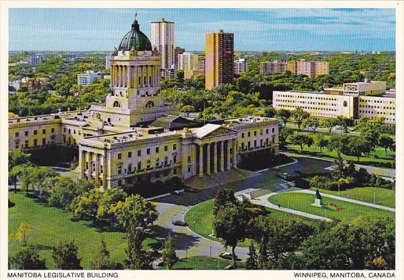 Canada Manitoba Legislative Buildings Winnipeg Manitoba