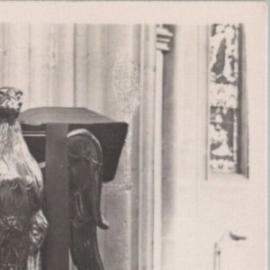 Bristol Postcard - St Mary Redcliffe Church, The Lectern. Real Photo RS39489