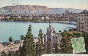 Switzerland Geneve Monument Brunswick 1908