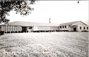 RPPC, Fossil OR Oregon  WHEELER COUNTY HIGH SCHOOL  Education Photo Postcard
