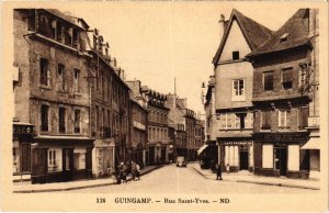 CPA GUINGAMP Rue Saint-Yves (1295374)