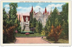 Chapel , Spring Hill College , MOBILE , Alabama , 30-40s