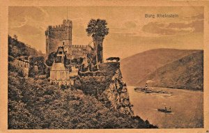 GERMANY~BERG RHEINSTEIN-SEPIA PHOTO POSTCARD