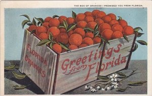 The Box Of Oranges I Promised You From Florida