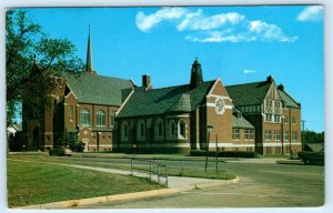 ALBERT LEA, MN Minnesota ~ First LUTHERAN CHURCH  c1960s Postcard