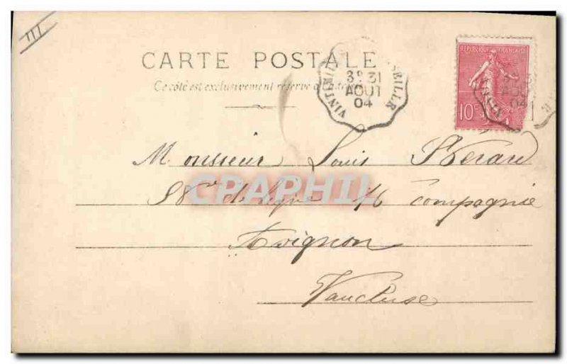 Old Theater Postcard Fantaisie Caux