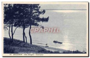 Old Postcard Arcachon Cote d & # 39Argent Contrejour