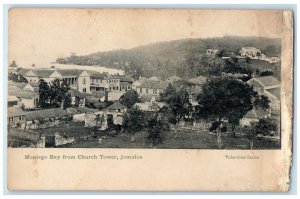 c1905 Montego Bay from Church Tower Jamaica Valentines Series Antique Postcard