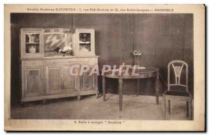 Old Postcard Modern Furniture Djoukitch Rue Sidi Brahim and St. Jacques sT Gr...