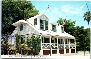 Postcard - The Oldest House - Key West, Florida