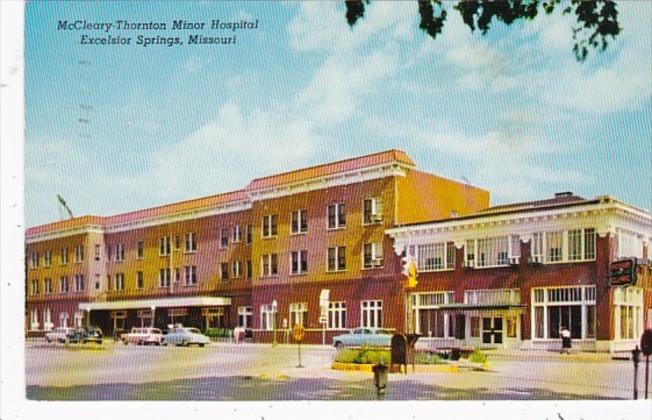 Missouri Excelsior Springs McCleary-Thornton Minor Hopsital 1958