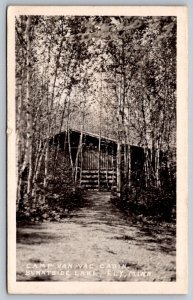 RPPC Ely  Minnesota  Burntside Lake  Real Photo Postcard  c1930