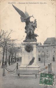 BF7229 monument des combattants roanne france       France