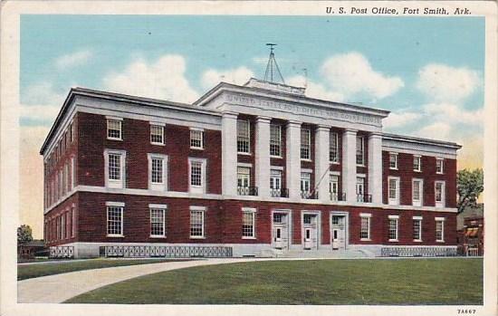 Arkansas Fort Smith U S Post Office 19421940