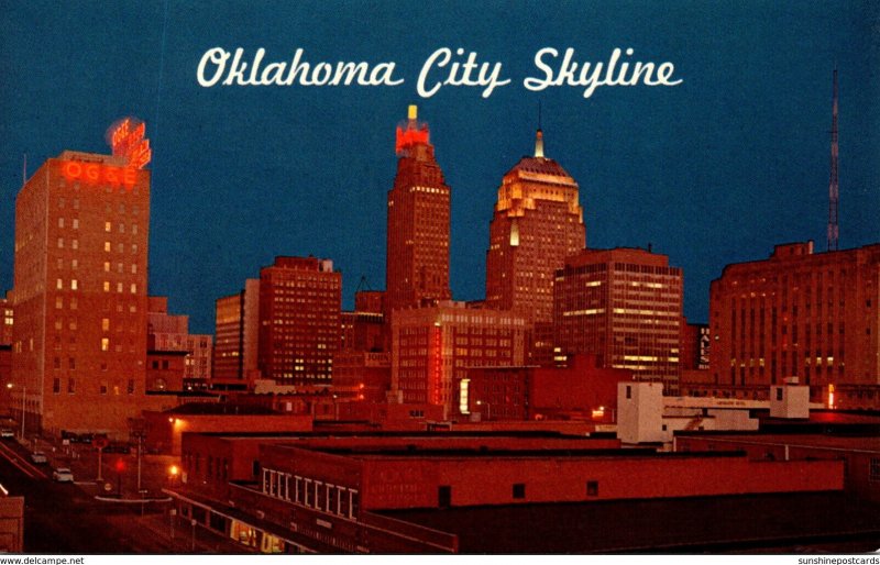 Oklahoma Oklahoma City Skyline