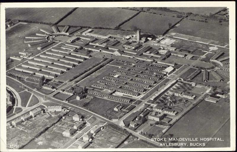 bucks, AYLESBURY, Stoke Mandeville Hospital (1962) RPPC