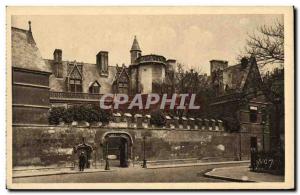 Old Postcard Paris strolling Musee Cluny