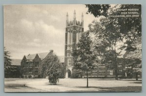 ENGLEWOOD NJ DWIGHT MORROW HIGH SCHOOL VINTAGE POSTCARD