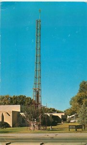 1964 Goddard Rocket Tower at Eden Valley N of Roswell New Mexico Vtg Postcard