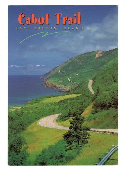 Cabot Trail, Highlands National Park, Cape Breton, Nova Scotia, Large 5 X 7 inch