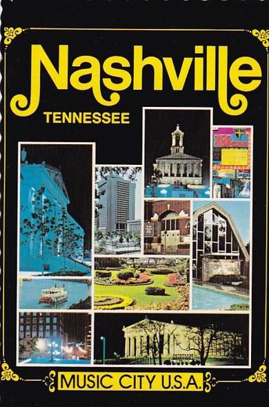 Tennessee Nashville Tennessees Music City U S A