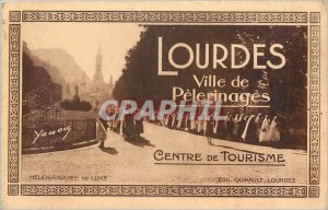 Old Postcard Lourdes