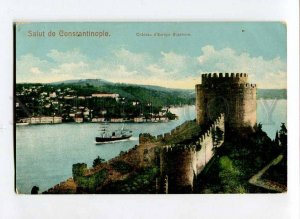 3076935 TURKEY Constantinople Chateau d'Europe Bosphore Old PC