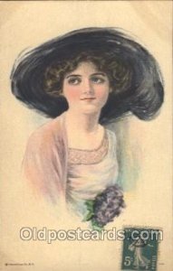 Alice Luella Fidler (USA) Artist PostcardAmerican Girl No. 22