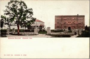 View of Goshen College, Goshen Indiana Undivided Back Vintage Postcard N13