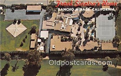 Frank Sinatra's Home Rancho Mirage, CA, USA Unused 