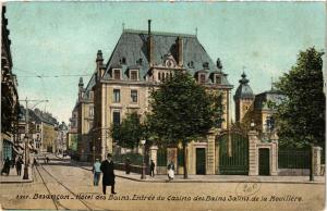 CPA BESANCON - Hotel des Bains Entrée du Casino des Bains SALINS de . (299870)