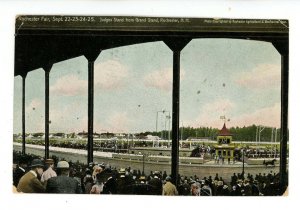 NH - Rochester. Rochester Fair, Judges Stand from the Grand Stand