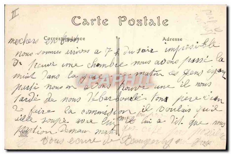 Old Postcard Bourges Army Depot hardware d & # 39artillerie