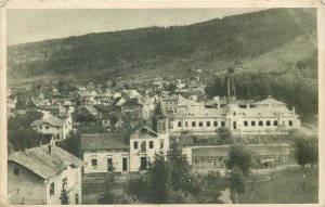 Romania RPR Postcard Vatra Dornei vedere generala