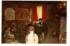 Teacher, Students, Interior, Oldest Wooden School House, St Augustine, Florida