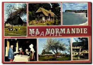 Postcard Modern Folklore Normandy