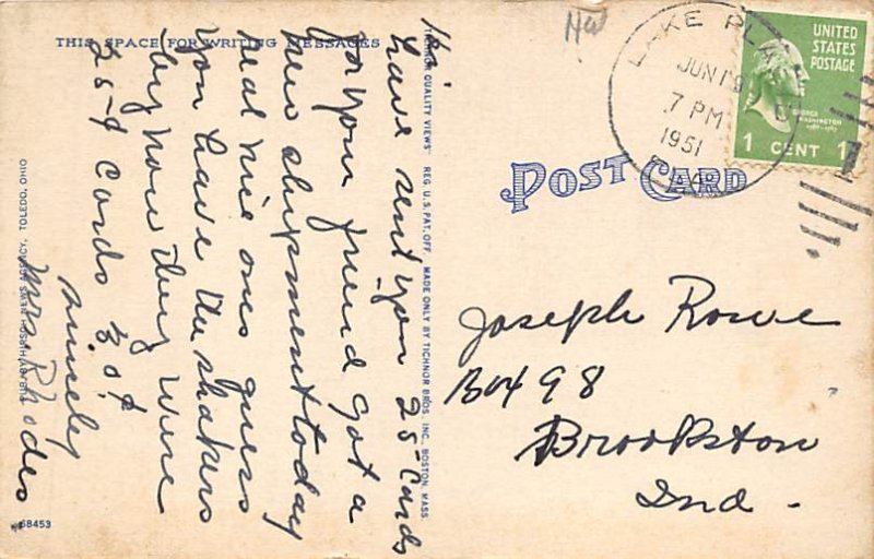 Commodore Perry Hotel Toledo, Ohio OH