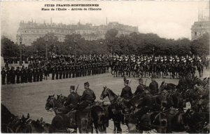 PC FETES FRANCO-NORVEGIENNES PLACE DE L'ETOILE NORWEGIAN ROYALTY (a32427)