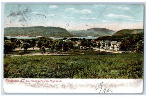 Southern Gate Of The Highlands Peekskill New York NY, Burlington VT Postcard