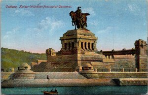 Germany Coblenz Kaiser Wilhelm Provizial Denkmal