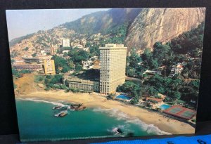 Vintage Postcard Rio Sherton Hotel Brazil