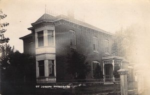 RPPC, Real Photo, St Joseph Parsonage, Quincy, IL,Old Post Card