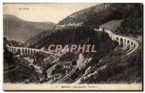 Morez- Four Viaducts-card Old Post