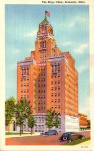 Minnesota Rochester The Mayo Clinic 1942 Curteich