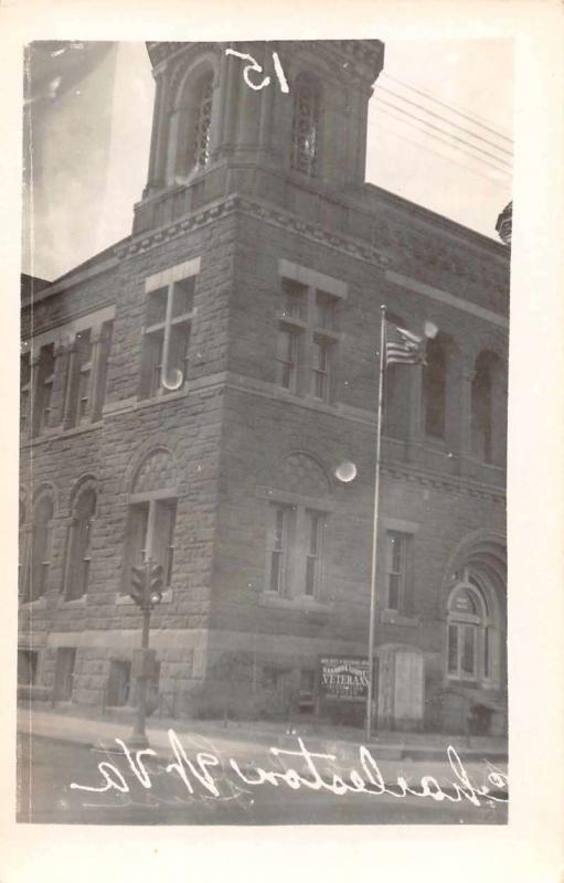 Charleston West Virginia Court House Real Photo Antique Postcard J61321